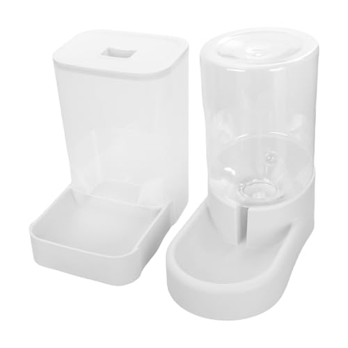 Transparentes Futter- und Trinknapf-Set für kleine Hunde und Katzen, mit leicht zu reinigendem Design, rutschfester Trinknapf, automatisch Transparentes Futter- und Trinknapf-Set für kleine Hunde und Katzen, mit leicht zu reinigendem Design, rutschfester Trinknapf, automatisch von Mirweon