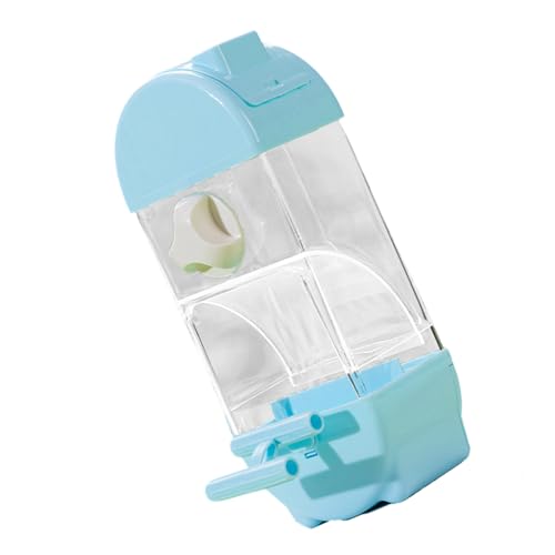 Vogelfutterstation zum Aufhängen mit klaren Designs für einfache automatische Papageien, Futterbehälter, Vogelkäfig-Zubehör, einfache Installation Vogelfutterstation zum Aufhängen mit klaren Designs für einfache automatische Papageien, Futterbehälter, Vogelkäfig-Zubehör, einfache Installation von Mirweon