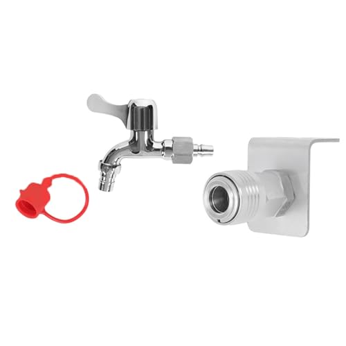 Wasserfülleinlass-Ersatz, einfache Installation, Schlauchverbinder, korrosionsbeständiger Anschluss für Camper, Campingeinlass von Mirweon