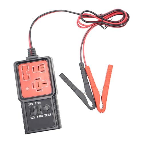 Misaakoeq Automatik Relais Tester,Relaisprüfgerät Set - Werkzeug-Finder mit Batterie für Haushalt, Werkstatt & Elektroinstallation von Misaakoeq