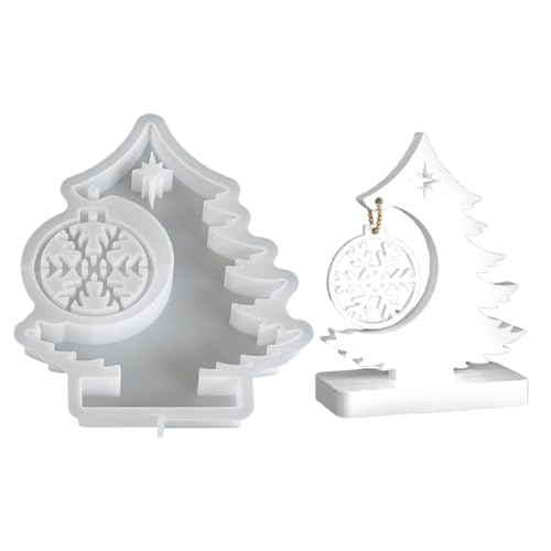 Misaakoeq Weihnachtsformen Für Kerzen | Weihnachts Schneeflocken Gießform Für Resin Kerzen | Bastelwerkzeuge Für Heimation Kunsthandwerk Kamin | Bücherregal Büro Festliche Feier von Misaakoeq