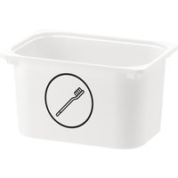 Zahnbürste | Zahnpasta Zahn Hygiene Badezimmer Organisation Etikett Für Die Heimorganisation Vinyl-Etiketten Trofast Variera Kuggis Ikea von MiseEnPlaceLabels