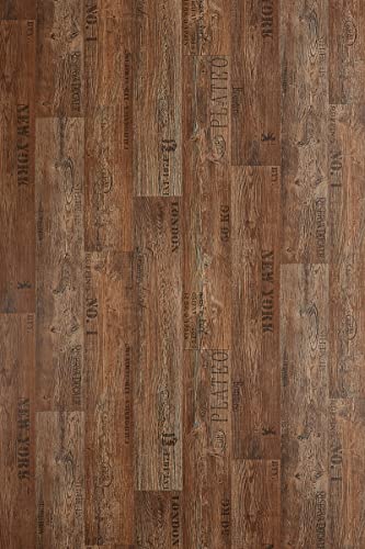 Misento PVC Bodenbelag Stabparkett Holzoptik Boden Fußboden mit Gesamtdicke von 2,8mm und Nutzschicht 0,2mm 200 x 500 cm Braun Misento PVC Bodenbelag Stabparkett Holzoptik Boden Fußboden mit Gesamtdicke von 2,8mm und Nutzschicht 0,2mm 200 x 500 cm Braun von Misento