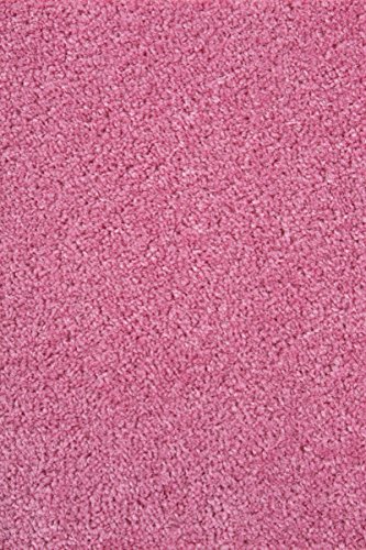 Teppichboden Verlours Auslegware Uni pink 200 x 400 cm. Weitere Farben und Größen verfügbar von Misento
