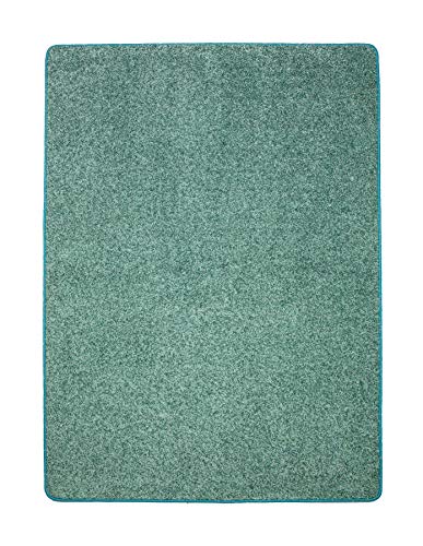 misento Shaggy Hochflor Teppich für Wohnzimmer Langflor, schadstoff geprüft 100% Polypropylen, schwarz 160x230 cm von misento