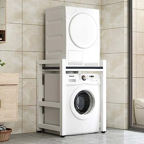MisetGao Laundry Room Drum Washing Cabinet with Overwash Storage Unit Stacking Set for Washing Machine and Dryer Bathroom Kitchen Balcony Washing Rack 300kg Capacity MisetGao Laundry Room Drum Washing Cabinet with Overwash Storage Unit Stacking Set for Washing Machine and Dryer Bathroom Kitchen Balcony Washing Rack 300kg Capacity von MisetGao