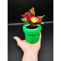Mario Warp Pfeifen Blumentopf - Verschiedene Größen/Super Blumentopf Gaming Zimmer Deko Einzugsgeschenk Für Neues Zuhause von MisfitGeekGifts