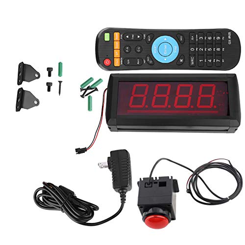 10s Challenge Game Timer, beliebte Game Challenge Countdown-Timer LED-Digital anzeige mit Fernbedienung für Werbe aktivitäten in Einkaufs zentren Werbung(EU) von Miskall