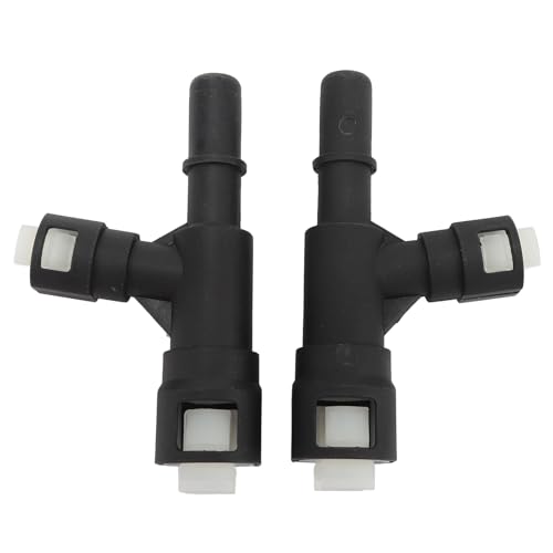 2 PCs Autoheizung Einlassschlauchgelenk, Drei -Wege -Accessoires für Kunststoffkühlanschluss hoher Härte langer Lebensuer zuverlässiger Leistung 15055343 für XL 1500 2500 (Black) von Miskall