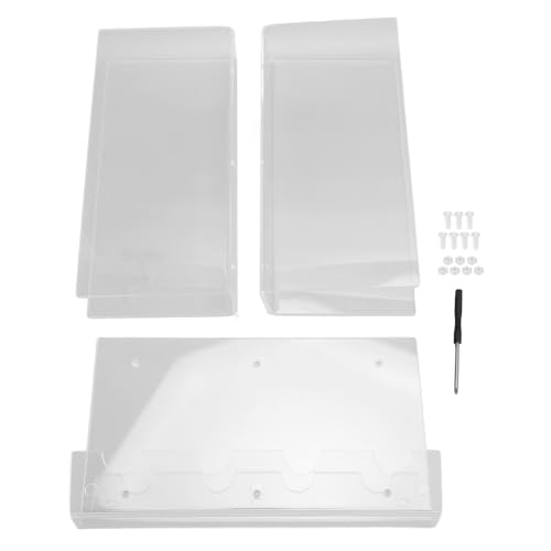 Acrylic Keyboard Stand,3 in 1 Keyboard Stand,Transparent Keyboard Mouse Holder Stand for Desktop,3-Tier Keyboard Display Stand,Acrylic Frame Holder Stand von Miskall