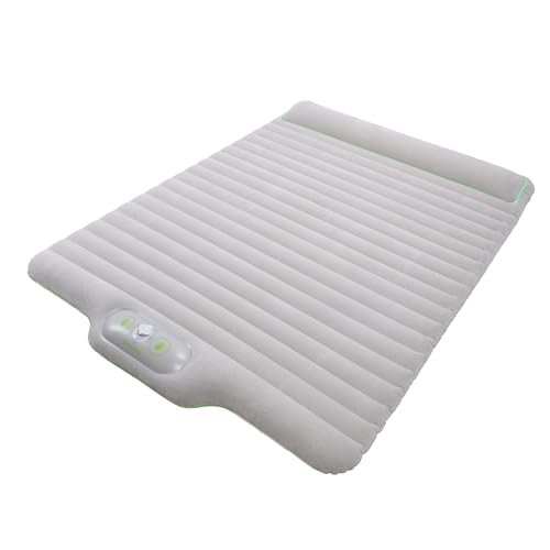 Aufblasbares Campingbett, ultraleichte Camping -Matte Inflation Schlafmatte Camping Matratze für Camping -Rucksackwanderungen (Grau) von Miskall
