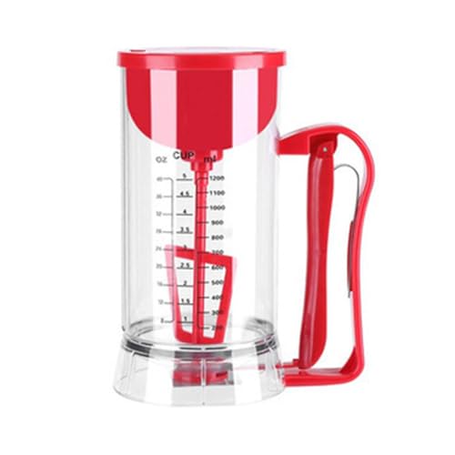 Batter Dispenser, 1500ML Electric Mixer Separator Baking Tool Cordless Battery Powered Pancake Batter for Pancakes Waffles Muffins Crepes Cupcakes Baking Tool Batter Dispenser, 1500ML Electric Mixer Separator Baking Tool Cordless Battery Powered Pancake Batter for Pancakes Waffles Muffins Crepes Cupcakes Baking Tool von Miskall