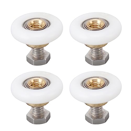 Dusch tür roller Ersatz langlebig glatt Schiebe-Set für Badezimmer glastüren (23mm) von Miskall