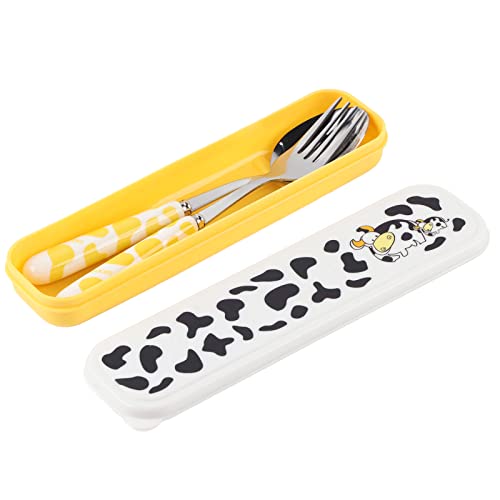 Edelstahl Küche Besteck Set für mit Box 2 Pcs (Amarillo) von Miskall