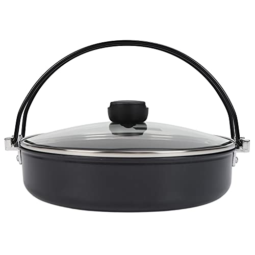 Japaner heißer Topf Aluminiumsuppe Pot Non -Stick Kochpfanne Deckel für Nudel Shabu von Miskall
