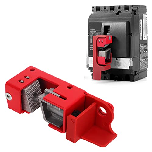 Leistungs schalter Aussperrung, Lockout Tagout Breaker Lock, Breaker Box Lock Hohe Festigkeit Korrosions beständigkeit Aluminium Legierung Schloss Breaker für Industrie von Miskall