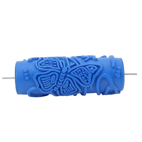 Miskall DIY Patterned Paint Roller, 5inch Decorative Wall Painting Roller Rubber Paint Art Tool Embossing Texture Roller for Cabinets Wall Doors Round Miskall DIY Patterned Paint Roller, 5inch Decorative Wall Painting Roller Rubber Paint Art Tool Embossing Texture Roller for Cabinets Wall Doors Round von Miskall