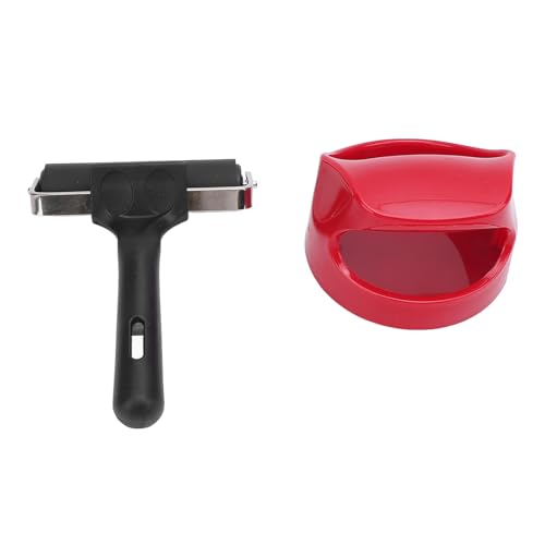 Miskall Druckwalzen Metallstruktur Kunststoff Griff Gummi -Brayer -Roller zum Handwerk des Druckfinsenstempels Miskall Druckwalzen Metallstruktur Kunststoff Griff Gummi -Brayer -Roller zum Handwerk des Druckfinsenstempels von Miskall