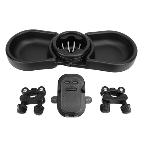 Miskall PORBROLLER SNACK TABE Multifunktional tragbare Kunststoffverstellungshöhe Spill Proof Dual Slot Packer Cup Halter Tablett für Innenraum im Freien Miskall PORBROLLER SNACK TABE Multifunktional tragbare Kunststoffverstellungshöhe Spill Proof Dual Slot Packer Cup Halter Tablett für Innenraum im Freien von Miskall