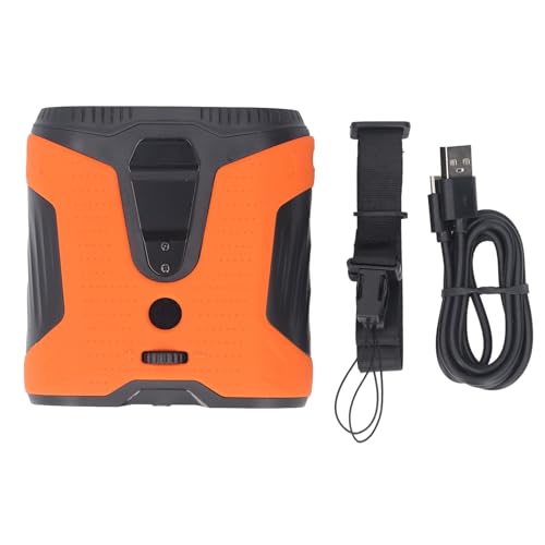 Miskall Portable Waist Fan, LCD Display 16H Work Time 10000mAh Battery Wearable Personal Clip Fan with Flashlight and Power Bank Function for Camping Travel Jobsite Farms Fishing von Miskall