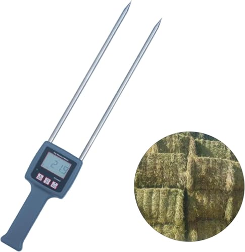 Miskall Tragbarer Heutester, Heumesser ABS-Gehäuse Digitalanzeige Handheld Multifunktionaler tragbarer Heutester (Batterie ausgeschlossen) Miskall Tragbarer Heutester, Heumesser ABS-Gehäuse Digitalanzeige Handheld Multifunktionaler tragbarer Heutester (Batterie ausgeschlossen) von Miskall