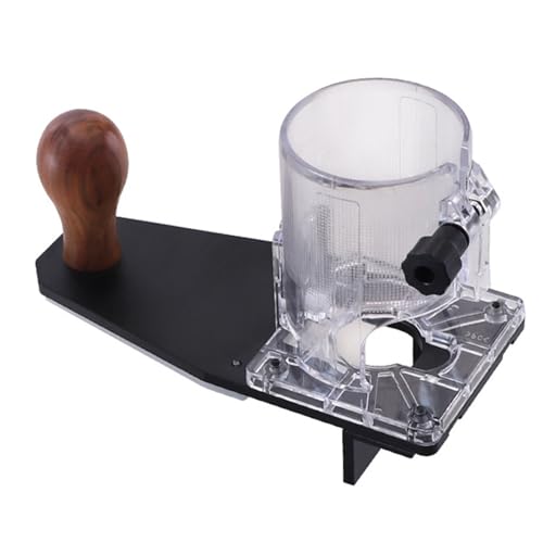Miskall Transparent Trimming Machine Protection Deckung, Aluminiumlegierung Transparent Holzbearbeitung Trimmer Router Basis -Zubehör -Basis für 3703 Miskall Transparent Trimming Machine Protection Deckung, Aluminiumlegierung Transparent Holzbearbeitung Trimmer Router Basis -Zubehör -Basis für 3703 von Miskall