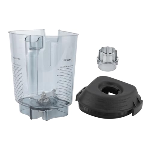 PC Blender Container, 48-ounce Stainless Steel Blending Container with Stainless Steel Blades Assembly for Touch and Go Blender PC Blender Container, 48-ounce Stainless Steel Blending Container with Stainless Steel Blades Assembly for Touch and Go Blender von Miskall