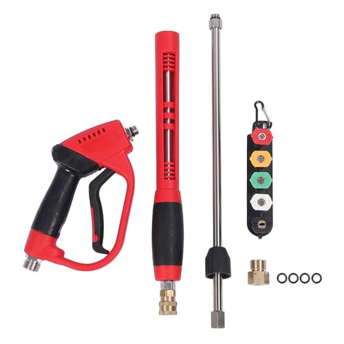 Pressure Washer Kit with Extension Wand and Nozzle Tips, for Foam Cannon Car Wash,5000 PSI 8GPM Flow,Efficient Cleaning Replacement for Simpson Pressure Washer Pressure Washer Kit with Extension Wand and Nozzle Tips, for Foam Cannon Car Wash,5000 PSI 8GPM Flow,Efficient Cleaning Replacement for Simpson Pressure Washer von Miskall
