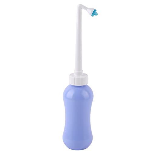 Reise-Bidet, 450 ml tragbares Reise-Plastik-Bidet-Handsprühgerät für Damen, persönlicher Reiniger, Hygieneflasche von Miskall