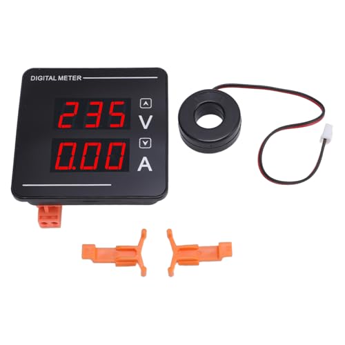 Wechselspannungsstrommesser AC 80-300V 100A-Spannungsstromleistungspfaktorfaktor Frequenz Elektrischer Energie Monitor Amperemeter Voltmeter Multimeter Tester 110V 220V Digital von Miskall