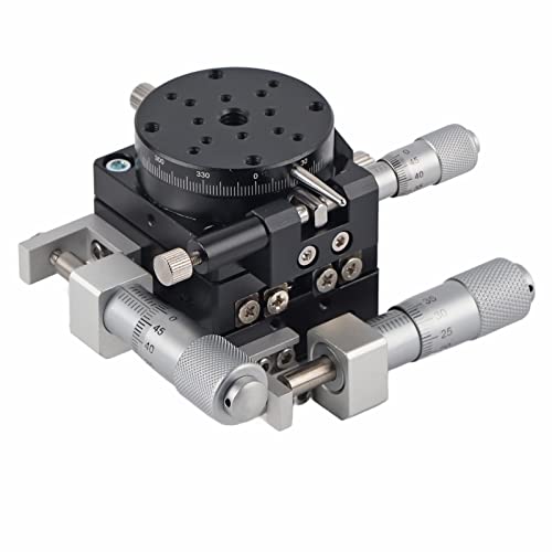 XYR 3-Achsen-Trimmplattform, manueller Lineartisch-Tuning-Tisch, φ40 mm, grobe Präzisionseinstellung für Produktionsmaschinen, Prüfgeräte, Aluminiumlegierung XYR 3-Achsen-Trimmplattform, manueller Lineartisch-Tuning-Tisch, φ40 mm, grobe Präzisionseinstellung für Produktionsmaschinen, Prüfgeräte, Aluminiumlegierung von Miskall