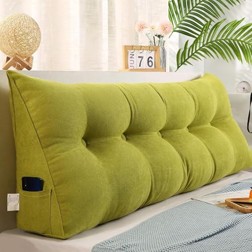 Kissen Bett Rückenkissen, Lesekissen für Bett, Rückenlehne Kissen, Rückenpolster Wand Abnehmbar Lendenkissen Werden als Kopfteil, Sofa Rückenkissen Keilkissen mit Seitentasche,D-150 * 50 * 20cm Kissen Bett Rückenkissen, Lesekissen für Bett, Rückenlehne Kissen, Rückenpolster Wand Abnehmbar Lendenkissen Werden als Kopfteil, Sofa Rückenkissen Keilkissen mit Seitentasche,D-150 * 50 * 20cm von Misorat
