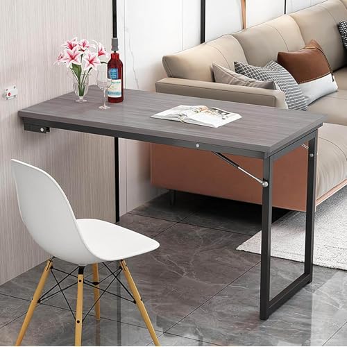 Klappbarer Küchentisch und schwebender Tisch, Klappbarer Wandplattentisch, Wandplattenschwimmender Tisch, Multifunktionstisch, Platzsparer, schwebender Computertisch,A-100×60×75cm Klappbarer Küchentisch und schwebender Tisch, Klappbarer Wandplattentisch, Wandplattenschwimmender Tisch, Multifunktionstisch, Platzsparer, schwebender Computertisch,A-100×60×75cm von Misorat