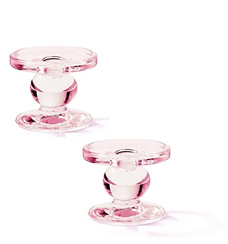 2er Set edle Kerzenhalter aus Glas 2 in 1 für Stabkerzen & Stumpenkerzen in rosa rosé - Tisch-Deko Hochzeit Geburtstag Weihnachten Konfirmation Kommunion & Taufe Moderne Wohnungs-Deko 2er Set edle Kerzenhalter aus Glas 2 in 1 für Stabkerzen & Stumpenkerzen in rosa rosé - Tisch-Deko Hochzeit Geburtstag Weihnachten Konfirmation Kommunion & Taufe Moderne Wohnungs-Deko von Miss Lovely