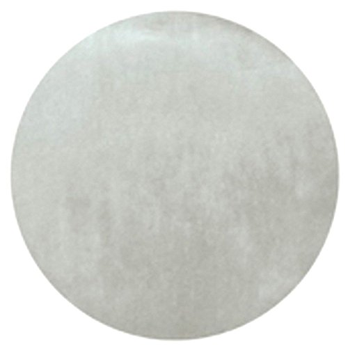 50 Platzsets aus feinem Vlies, Rund 34 cm, Grau by Santex von Miss Lovely