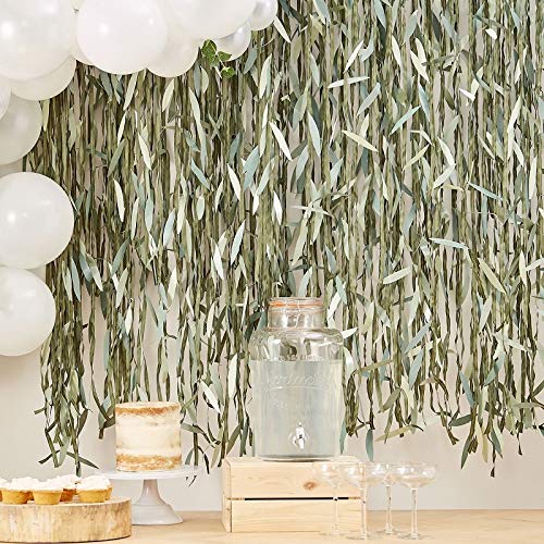 Blätter-Vorhang Backdrop DIY Wand-Schmuck Tür-Vorhang Hintergrund Photo-Box Botanical Eukalyptus Blätter grün - Hochzeits-Deko Party-Dekoration Stoff-Girlande Vorhang Feier Geburtstags-Deko Blätter-Vorhang Backdrop DIY Wand-Schmuck Tür-Vorhang Hintergrund Photo-Box Botanical Eukalyptus Blätter grün - Hochzeits-Deko Party-Dekoration Stoff-Girlande Vorhang Feier Geburtstags-Deko von Miss Lovely