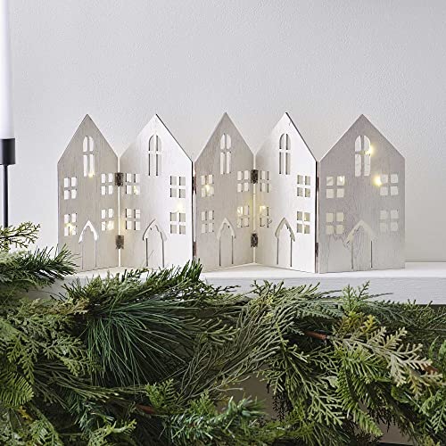 Großer XXL Aufsteller WINTER-DORF LED beleuchtet Deko-Figur Häuser aus Holz in weiß Weihnachts-Deko für Fensterbrett Sideboards & Regale Weihnachtsdekoration Weihnachten Herbst Weihnachts-Deko Advent Großer XXL Aufsteller WINTER-DORF LED beleuchtet Deko-Figur Häuser aus Holz in weiß Weihnachts-Deko für Fensterbrett Sideboards & Regale Weihnachtsdekoration Weihnachten Herbst Weihnachts-Deko Advent von Miss Lovely