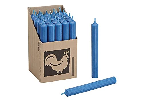 Kerzen-Set 10 Stück Stabkerzen Petrol blau türkis Tisch-Deko Hochzeits-Dekoration Gedeckter Tisch Oster-Deko Konfirmation Kommunion Taufe Weihnachten Adventskranz Geburtstags-Deko von Miss Lovely