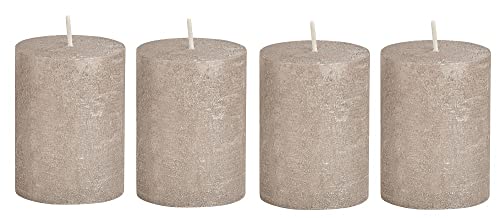 Kerzen in Silber Glitzer Stumpenkerzen Tisch-Deko Hochzeits-Dekoration Gedeckter Tisch-Deko Konfirmation Kommunion Weihnachten Adventskranz Geburtstags-Deko Wohnungsdekoration Set 4 Stück Kerzen in Silber Glitzer Stumpenkerzen Tisch-Deko Hochzeits-Dekoration Gedeckter Tisch-Deko Konfirmation Kommunion Weihnachten Adventskranz Geburtstags-Deko Wohnungsdekoration Set 4 Stück von Miss Lovely
