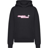 Miss Tee Kapuzenpullover "Miss Tee Couldnt Care Less Ladies Fluffy Hoody", (1 tlg.) von Miss Tee