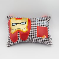Superheld Iron Boy My Lost Tooth Fairy Kissen | Personalisierte Zahntasche Verlorener Zahn Türschild Zahnfee Plüsch Tasche von MissFoxyHandmade