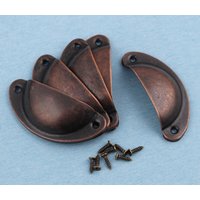 Antiker Schubladenknauf Aus Kupfer | 81 X 33 Mm von MissHandcraft