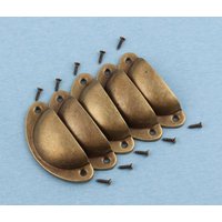Antike Bronze Eisen Cup Schubladenknauf - 81 X 33 Mm Schrankgriff von MissHandcraft