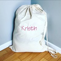 Personalisierter Wäschesack - Monogramm Personalisierte Camp-Tasche von MissMarisasMonograms