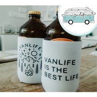 Getränkehülle | Bierdosenhülle Neoprenhülle Getränkekühler Vanlife Camping von MissMinnelliDESIGN