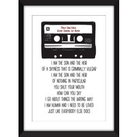 How Soon Is Now Lyrics - Ungerahmter Druck Ideales Geschenk Für Smiths Fan von MissPicklePrints