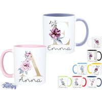 Missrompy Tasse | 759 Monogramm Mit Name Alphabeth Personalisiert Viele Farben Geburtstagsgeschenk Keramiktasse Missrompy Tasse | 759 Monogramm Mit Name Alphabeth Personalisiert Viele Farben Geburtstagsgeschenk Keramiktasse von MissRompy