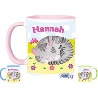 Tasse | 827 Katze Mit Name Und Themendruck Kindertasse Becher Katzentasse Passend Zu Rucksack Brotdose Motivtasse Tasse | 827 Katze Mit Name Und Themendruck Kindertasse Becher Katzentasse Passend Zu Rucksack Brotdose Motivtasse von MissRompy