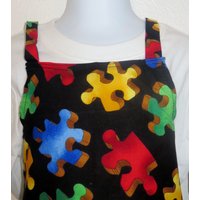Kochschürze Puzzle-Print Kinder von MissSewanSew
