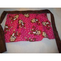 Schürze Kinder Hälfte Kleine Monkeyspink von MissSewanSew